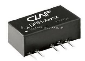 CLAF DFS1-AXXXX SERIES  DC/DC FIXED INPUT (0.75-2W) CONVERTER