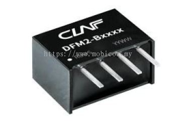 CLAF DFM2-BXXXX  SERIES  DC/DC FIXED INPUT (0.75-2W) CONVERTER