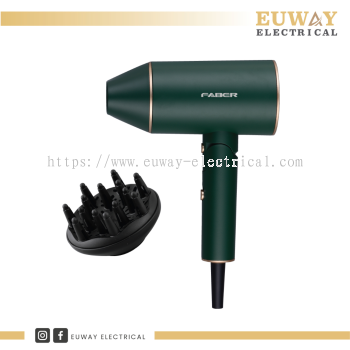 FABER 1800W MINI FOLDABLE HAIR DRYER FHD VIOLA R2180