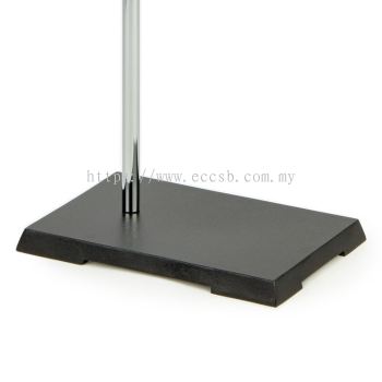 Retort Stand, Cast Iron, Base Mild Steel (Brand: ECC)