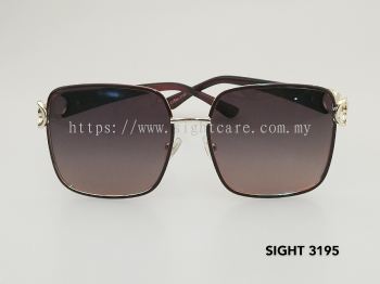 SIGHT 3195-RED/GOLD-BROWN 2 TONE LENS