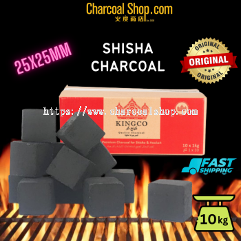 CHARCOAL ARANG 火炭 (Hookah Shisha Coconut Charcoal Arang Kelapa - 10kgs)