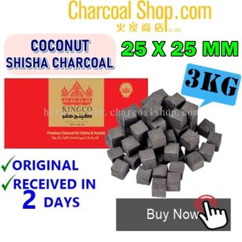 CHARCOAL ARANG ��̿ ��Hookah Shisha Coconut Charcoal Arang Kelapa - 3kg)