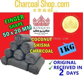 CHARCOAL BBQ ARANG KAYU ��̿ (1kg - Hookah Shisha Coconut Charcoal Arang Kelapa �C Finger)