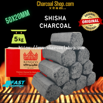 CHARCOAL BBQ ARANG KAYU 火炭 (5kgs - Hookah Shisha Coconut Charcoal Arang Kelapa – Hexagon)