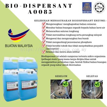 Bio Dispersant (enzymes) x 4 bottles