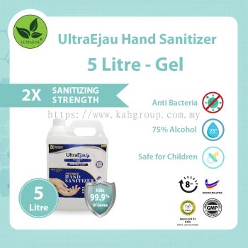 UltraEjau Hand Sanitizer 5 Liter - Gel