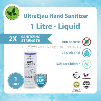 UltraEjau Hand Sanitizer 1 Litre - Liquid