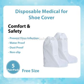Disposable Medical Shoe Cover @ 5 Pair Per pack