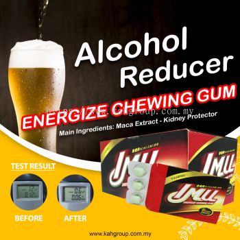 Alcohol Reducer Chewing Gum @ 10 pack per box