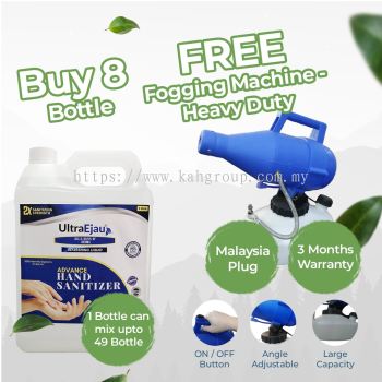 Purchase 8 of 5 Litre Hand Sanitizer @ FREE Fogging Machine Heavy Duty