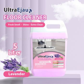 UltraEjau Floor Cleaner - Lavender @ Long Lasting Freshness @ 5 Liter