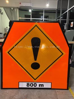 VSAFEMKT JKR TEMPORARY TRAFFIC SIGN 