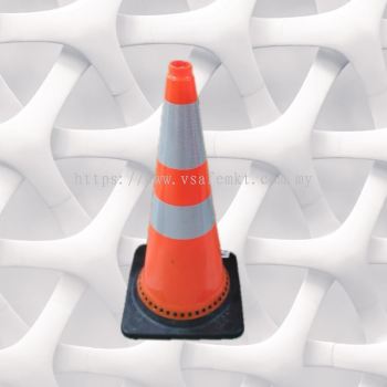 PVC RUBBER BASE CONE 2.4KG (750MM)