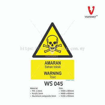 VSAFEMKT - WS 045 - AMARAN Bahan toksik