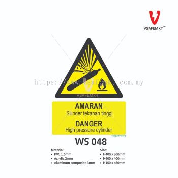 VSAFEMKT - WS 048 - AMARAN - Silinder tekanan tinggi