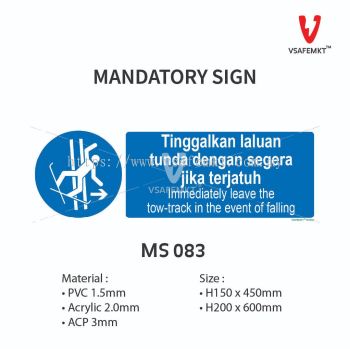 MS 083 - Tinggalkan laluan tunda dengan segera jika terjatuh -80