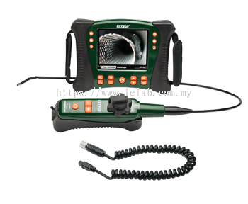 Extech HDV640W HD VideoScope Kit with HDV600 Monitor and Wireless Handset/Articulating Probe