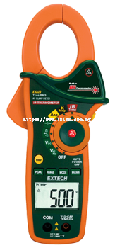 Extech EX820  1000A True RMS AC Clamp Meter with IR Thermometer