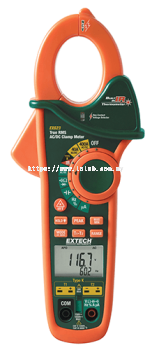 Extech EX623  400A Dual Input AC/DC Clamp Meter + NCV + IR Thermometer