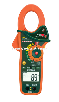 Extech EX830  1000A True RMS AC/DC Clamp Meter with IR Thermometer