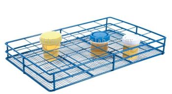 WIRE URINE CONTAINER RACK