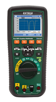 Extech GX900 True RMS Graphical MultiMeter with Bluetooth®