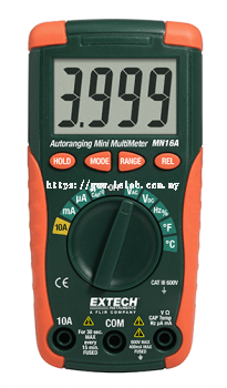 Extech MN16A Digital Mini MultiMeter