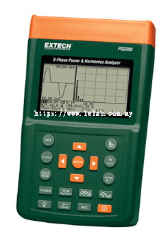 Extech PQ3350 3-Phase Power & Harmonics Analyzer