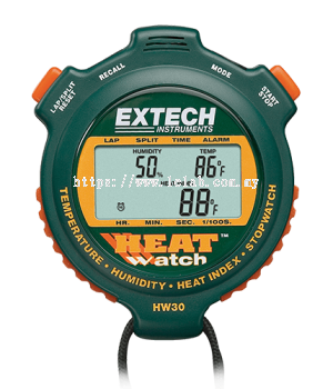 Extech HW30 HeatWatch™ Humidity/Temperature Stopwatch