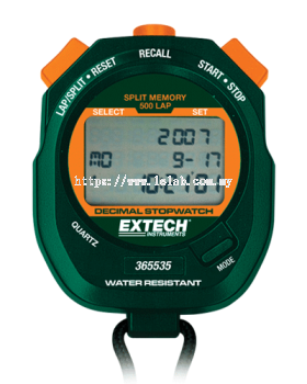 Extech 365535 Decimal Stopwatch/Clock
