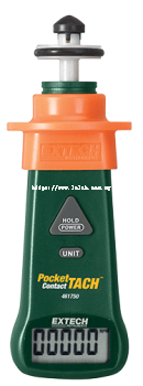 Extech 461750 PocketTach® Mini Contact Tachometer