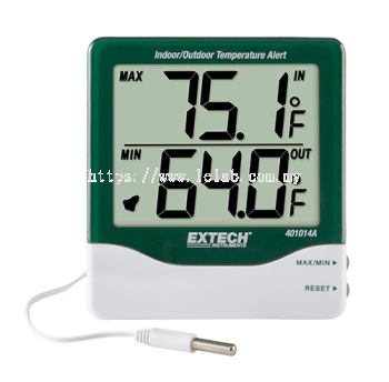 Extech 401014A Big Digit Indoor/Outdoor Temperature Alert