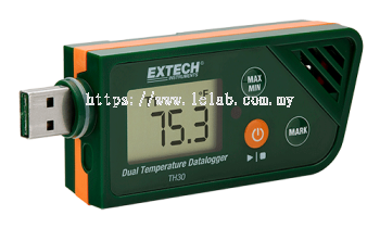 Extech TH30 USB Dual Temperature Datalogger