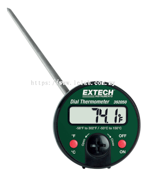 Extech 392050 Penetration Stem Dial Thermometer