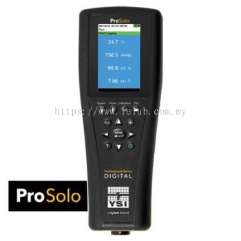 YSI ProSolo Optical Dissolved Oxygen and Conductivity Meter
