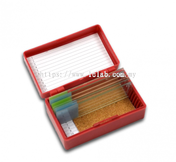 Storage Boxes For Microscope Slides (12, 50, And 100 Slide Capacity)