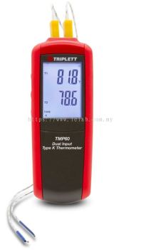 DUAL INPUT TYPE K/J THERMOMETER- (TMP60)
