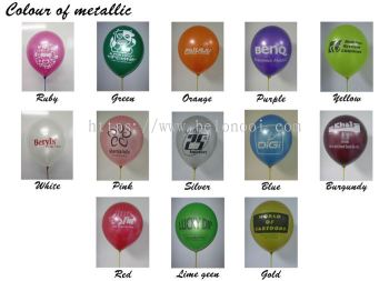 Colour of Metallic