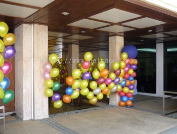 Free Style Balloons Decor Covered Area