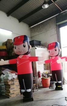 INFLATABLE CALTEX PUPPET WITH BLOWER 