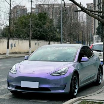 Purple Sky Car Wrapping
