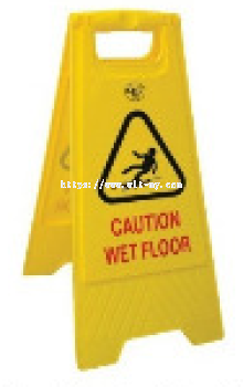 A-Standing Caution Sign