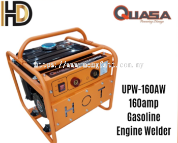 QUASA 160AMP GASOLINE ENGINE WELDER FEATURES UPW-160AW
