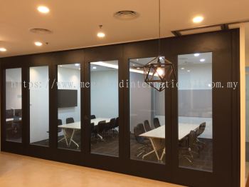 Acoustic Operable Glass Panel