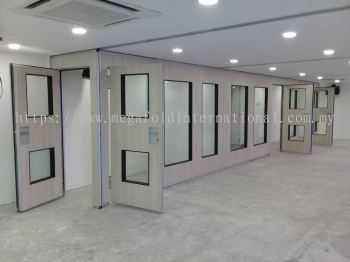 Acoustic Operable Glass Panel