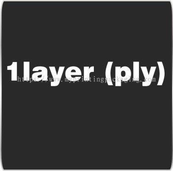 1 Layer (ply)