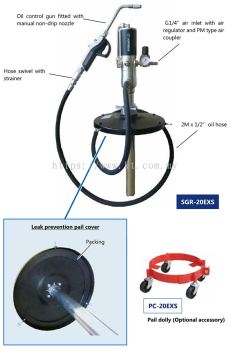 Economical Air Operated Grease Pump (SGR-20EXS)