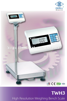 EXCELL - High Resolution Weighing Bench Scale TWH3 Series
