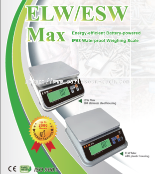 EXCELL - IP68 Waterproof Weighing Scale ELW / ESW Max Series